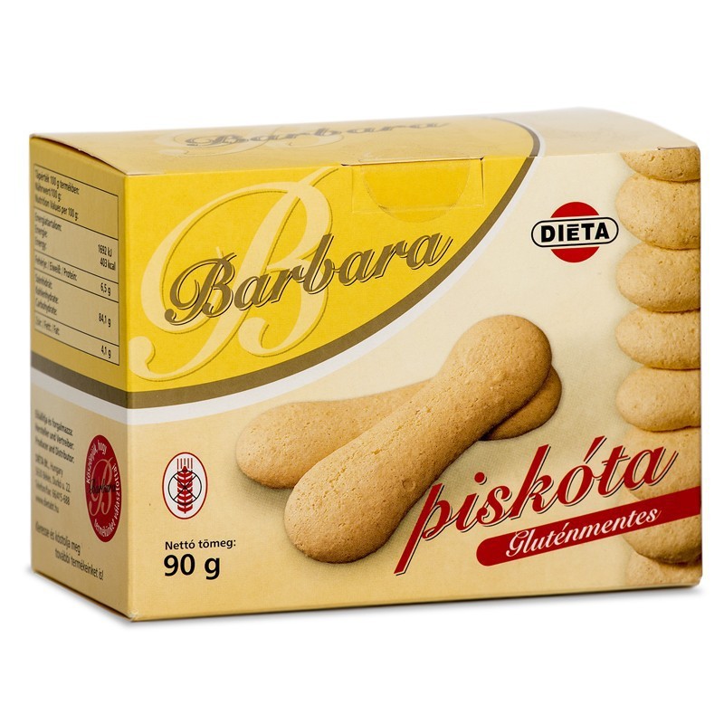 Barbara - Gluténmentes babapiskóta 90 gr