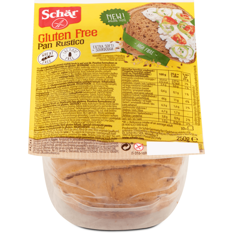 Schar - Pan Rustico sokmagvas kenyér 250 gr