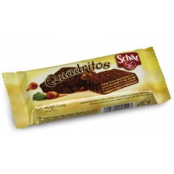 Quadritos Napolitane cu cacao învelite cu ciocolată amăruie