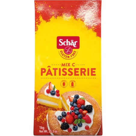 Schär - Mix C Mix Pâtisserie, keksz és süteményeknek való gluténmentes liszt 1 kg