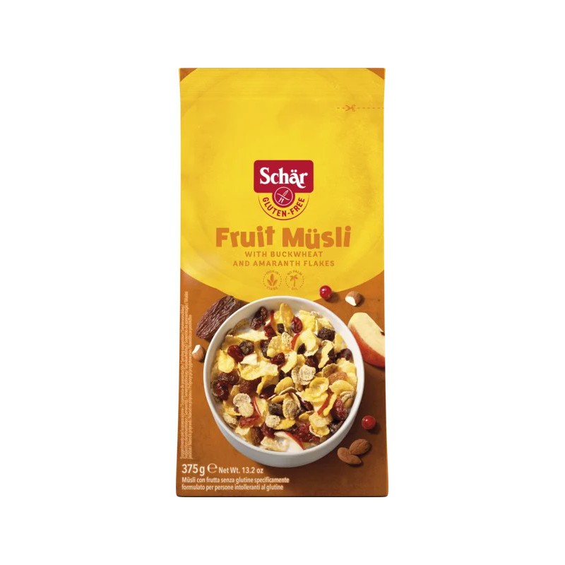 Schär - Muesli cu fructe 375 gr