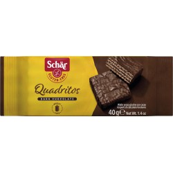 Schar - Quadritos napolitane cu ciocolată 40 gr