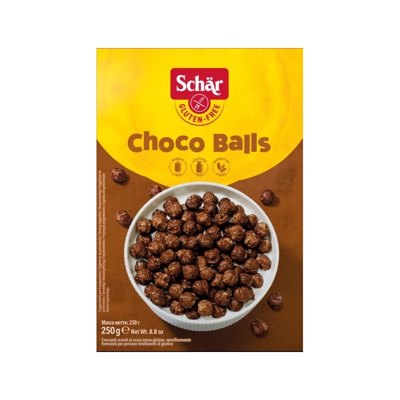 Schar - Choco Balls cereale cu ciocolată 250 gr