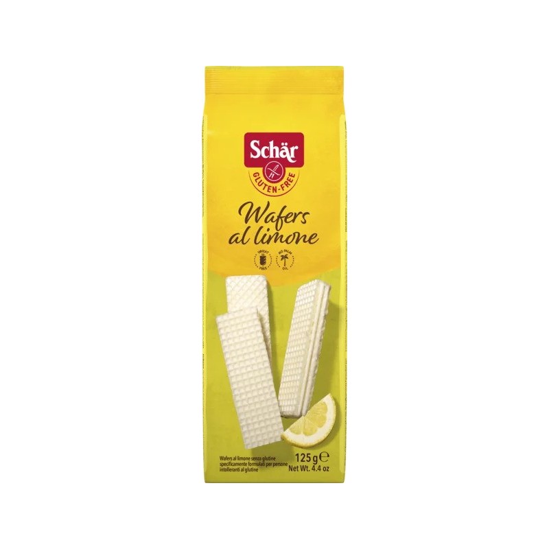 Schar - Wafers al limone felie napolitană cu lămâie 125 gr