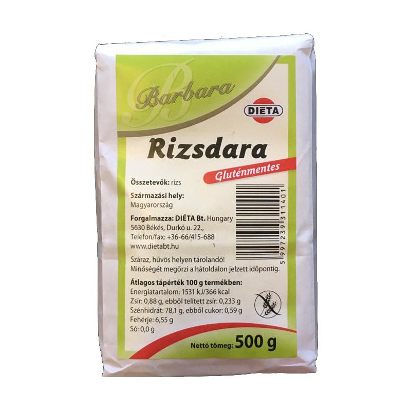 Barbara - Rizsdara 500 gr