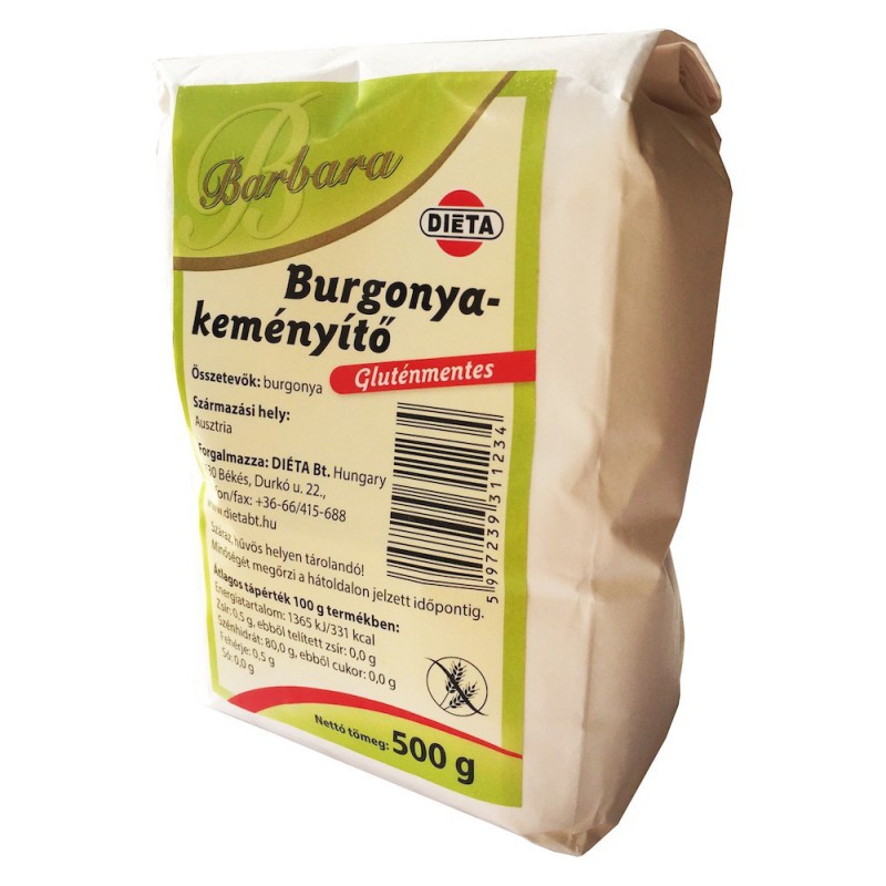 Barbara - Borgonyakeményítő 500 gr